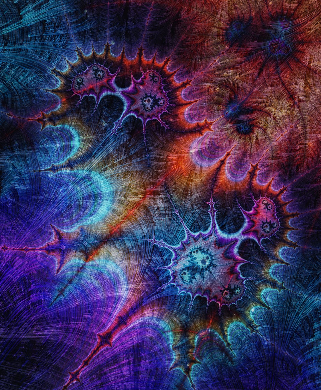 art creative pattern purple